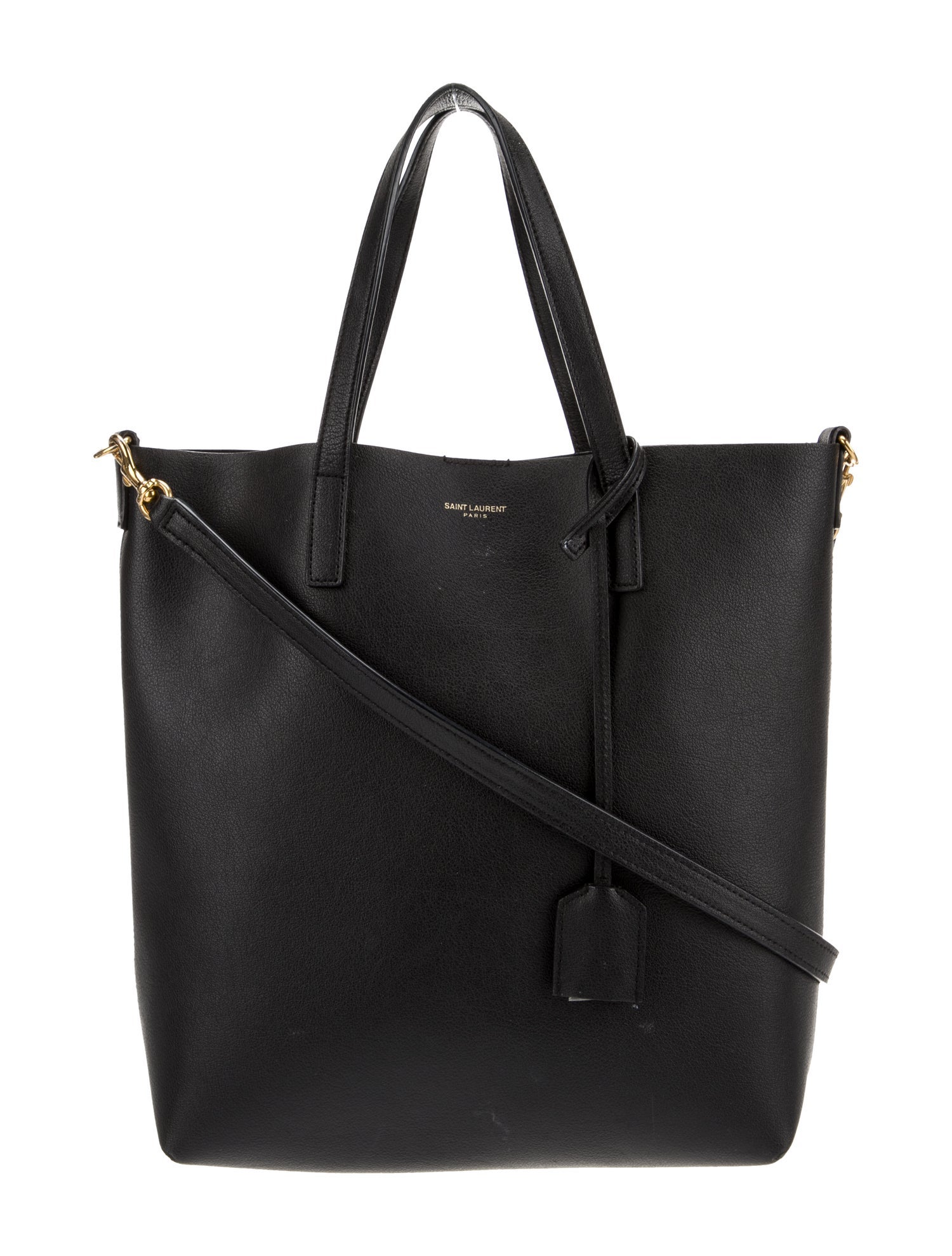 Saint Laurent Leather toy n/s shopping tote